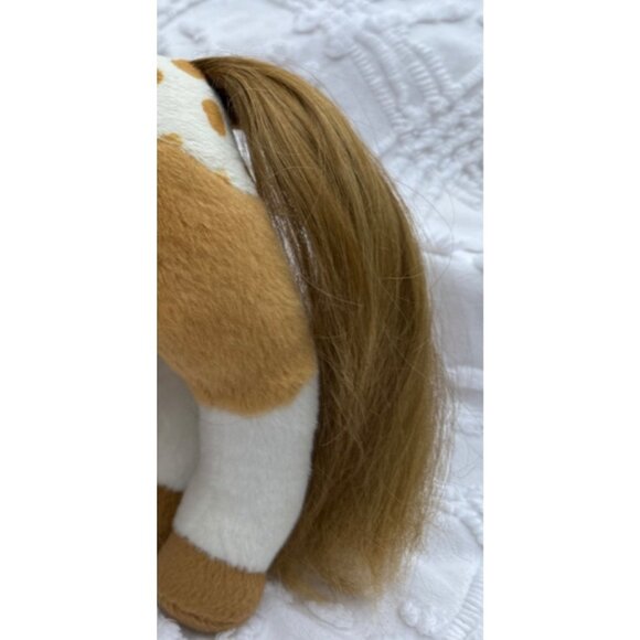 Cloud Dancer Indian Paint Horse Plush Stuffed Animal standing by Douglas feather - Picture 9 of 16